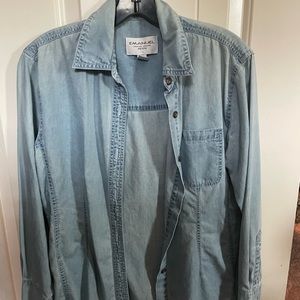 Emanuel Ungaro lightweight denim inspired shirt women